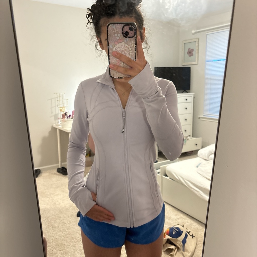 Light purple lululemon define jacket